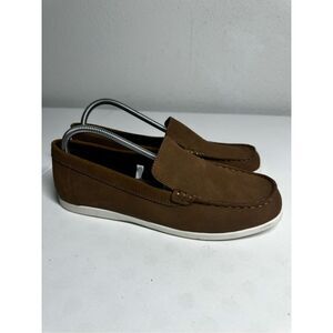Cat & Jack Women’s Alden Faux Suede Slip-On Loafers Cognac Size 6